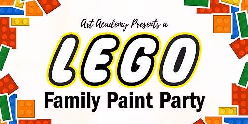 Lego Mini Fig - Family Paint Party