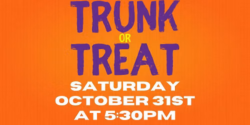 Trunk or Treat At High Praise
