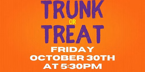 Trunk or Treat At High Praise