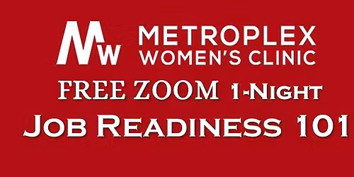 Free In-Person Job Readiness 101 Class