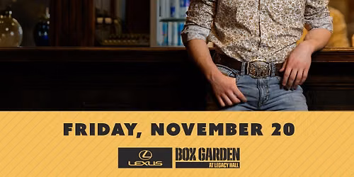 Tristan Roberson at Legacy Hall