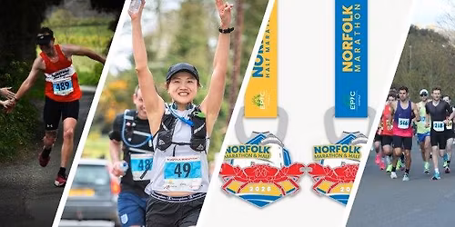The Norfolk Marathon and Half Marathon 19th April 2026