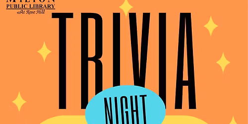 Trivia Night at the Milton Public Library