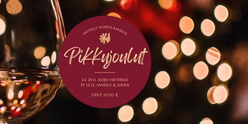 Pikkujoulut \/ Keijo Hietikko Hotelli Korpilammella