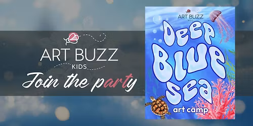 \ud83c\udf0a Deep Blue Sea Kids Art Camp