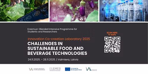 Innovation Co-creation Laboratory 2025: "Challenges in Sustainable Food and Beverage Technologies"
