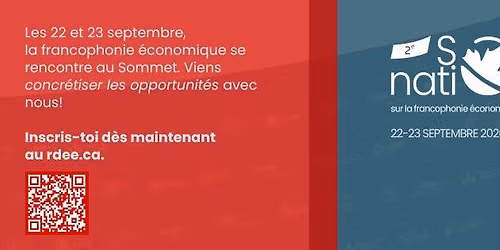 2e Sommet national sur la francophonie \u00e9conomique canadienne