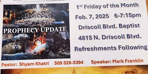 Bible's Prophecy Update