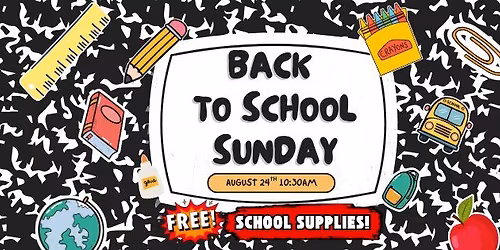 Back to School Sunday