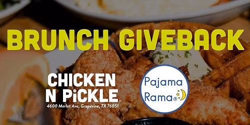 Pajama Rama Give Back Brunch at Chicken N Pickle Grapevine