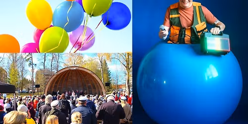 Koko perheen Vappu Kouvolassa