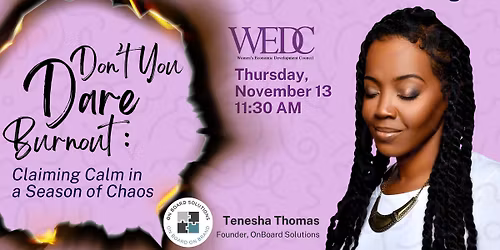 WEDC November Leadership Development Lunch Meeting