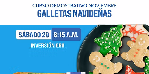 Z10 CURSO DEMOSTRATIVO: GALLETAS NAVIDEÑAS