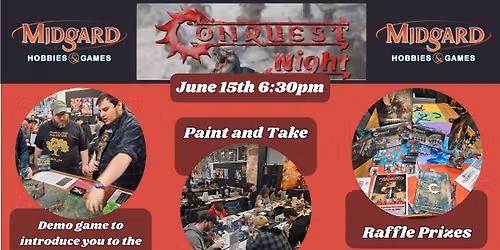 Conquest Night!