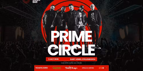 PRIME CIRLCE live at Daisy Jones Bar, Stellenbosch