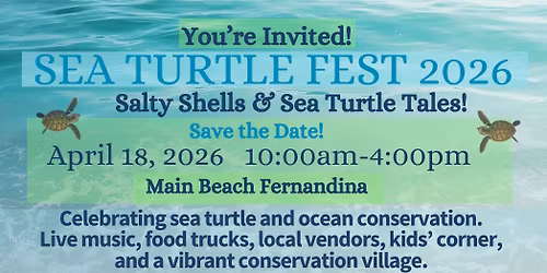 3rd Annual Sea Turtle Festival 2026