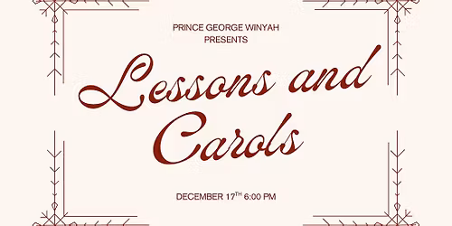 Lessons & Carols