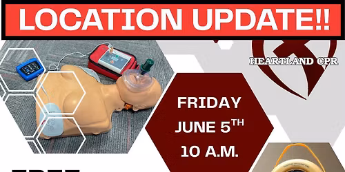 FREE CPR\/First Aid class for CPR Week 