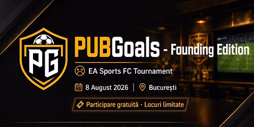PUBGoals \u2013 Founding Edition