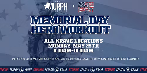 Krave Gym Memorial Day Murph Workout