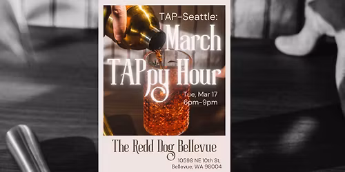 TAP-Sea: March TAPpy Hour