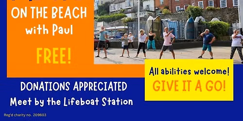 Tai Chi on the beach