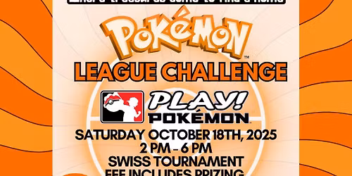 Pokémon October League Challenge @Collector's Den 10.18.25