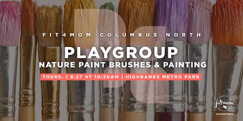 Our Village: Nature Paint Brushes & Painting