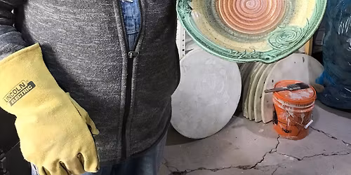 Robert McMillan Pottery At Seaport, PEI Craft Council Christmas Fair, Charlottetown, PEI