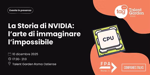 La Storia di NVIDIA \u2013 l\u2019arte di immaginare l\u2019impossibile