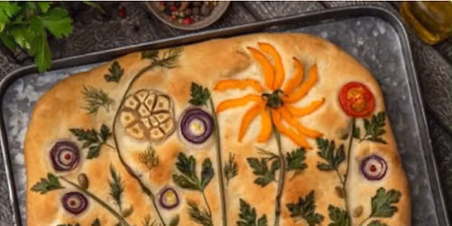 Focaccia Loaf Class with Sara