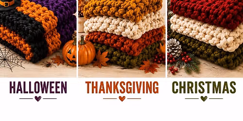 Chunky Knit Blanket Class October 