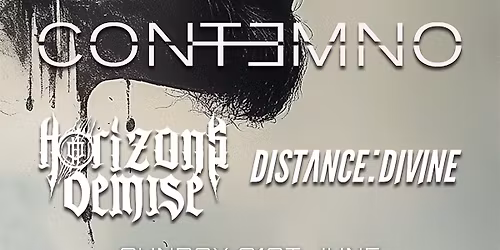 Contemno - The Victoria Inn, Derby - June 21st