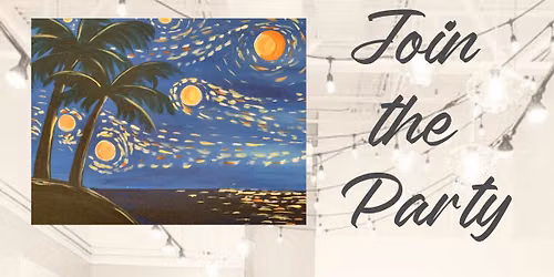 Starry Night Palm Island