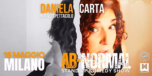 Stand up comedy show: AB-NORMAL di Daniela Carta