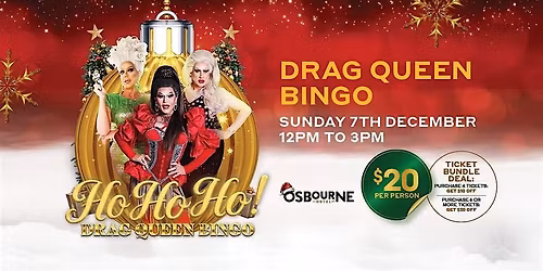 Christmas Drag Queen Bingo - HO HO HO!