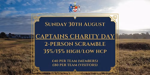 CAPTAINS CHARITY DAY