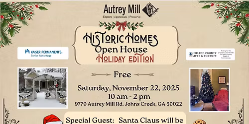 Historic Homes Open House - Free