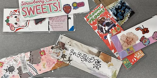 Junk Bookmark Craft Session