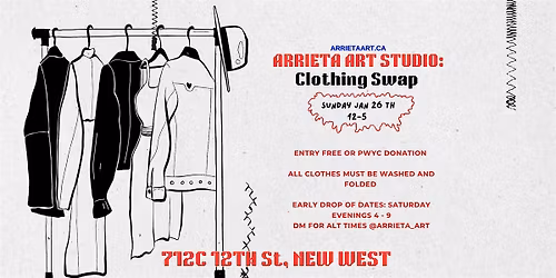 Clothing swap ( event by donation)