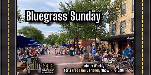 Bluegrass Sunday on the Woonerf