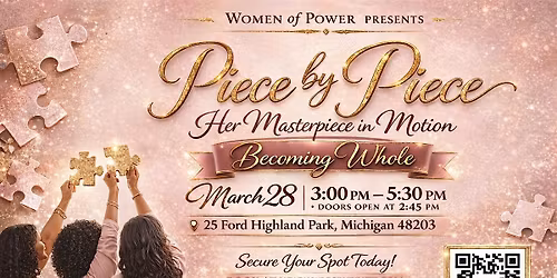 Piece By Piece - Her Masterpiece in Motion