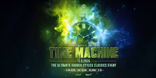 Pulsar Events presents: TIME MACHINE