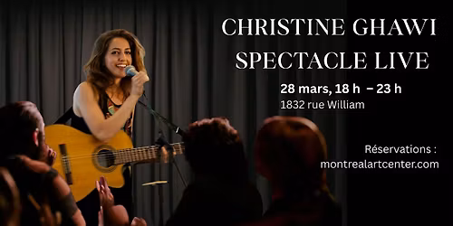 Christine Ghawi - Live show
