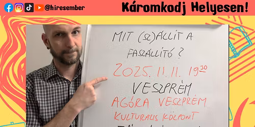 Mit (sz)\u00e1ll\u00edt a fasz\u00e1ll\u00edt\u00f3? \/\/ Veszpr\u00e9m