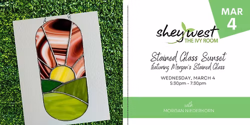 Stained Glass Sunset