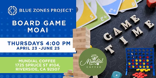 BZP Riverside: Board Game Moai at Mundial Coffee Shop
