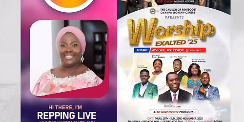 WORSHIP EXALTED 2025