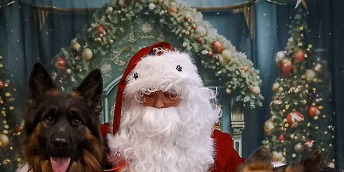 Cookies and Milk with Santa Paws