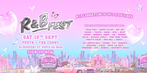 R&B Fest Is Coming To Perth!